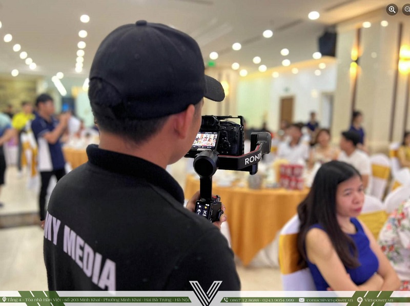 Quy trình thuê dịch vụ quay phim sự kiện tại VietPower
