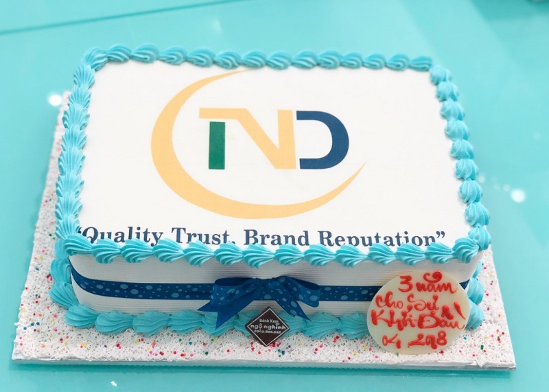 Top 10 mẫu bánh kem kỷ niệm thành lập công ty