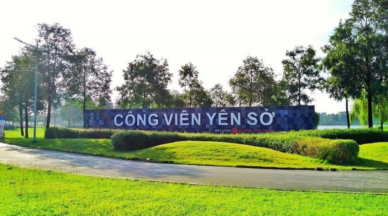 Công viên Yên Sở là một địa điểm nằm trong nội thành Hà Nội