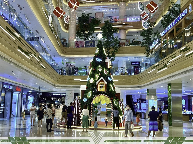 Địa điểm đi chơi Noel ở Sài Gòn - Aeon Mall 