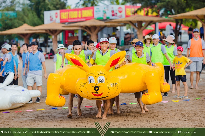Trò chơi team building Vũng Tàu - Cuộc đua Rùa và Thỏ