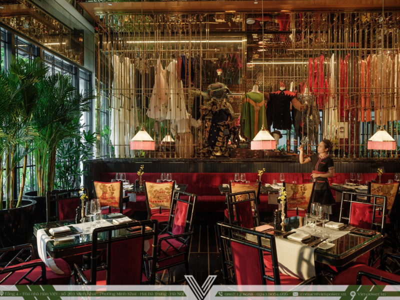 Không gian của nhà hàng fine dining Capella Hanoi