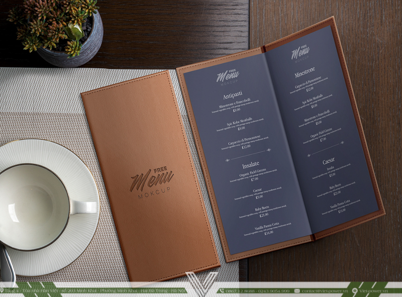 Tiêu chuẩn nhà hàng Fine Dining có menu đa dạng và luxury