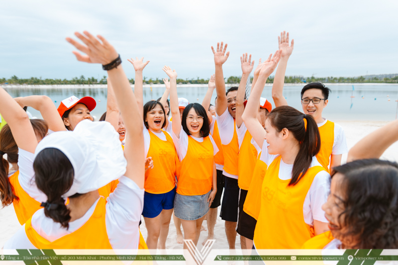 Trò chơi team building không cần đạo cụ đề cao tinh thần đoàn kết của tất cả các thành viên